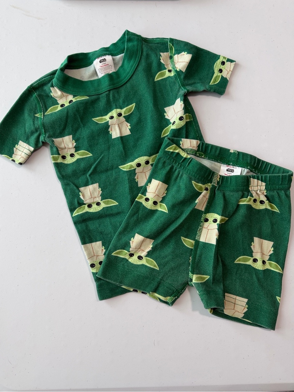 Hanna Andersson PJ Pajama Set Baby Yoda Grogu | 3T